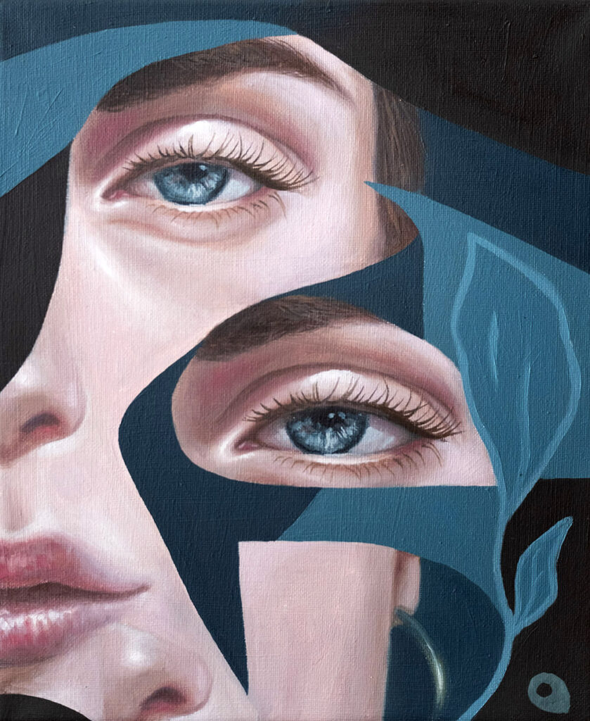 Fragmented 11, 20x30cm (Oil painting on canvas)