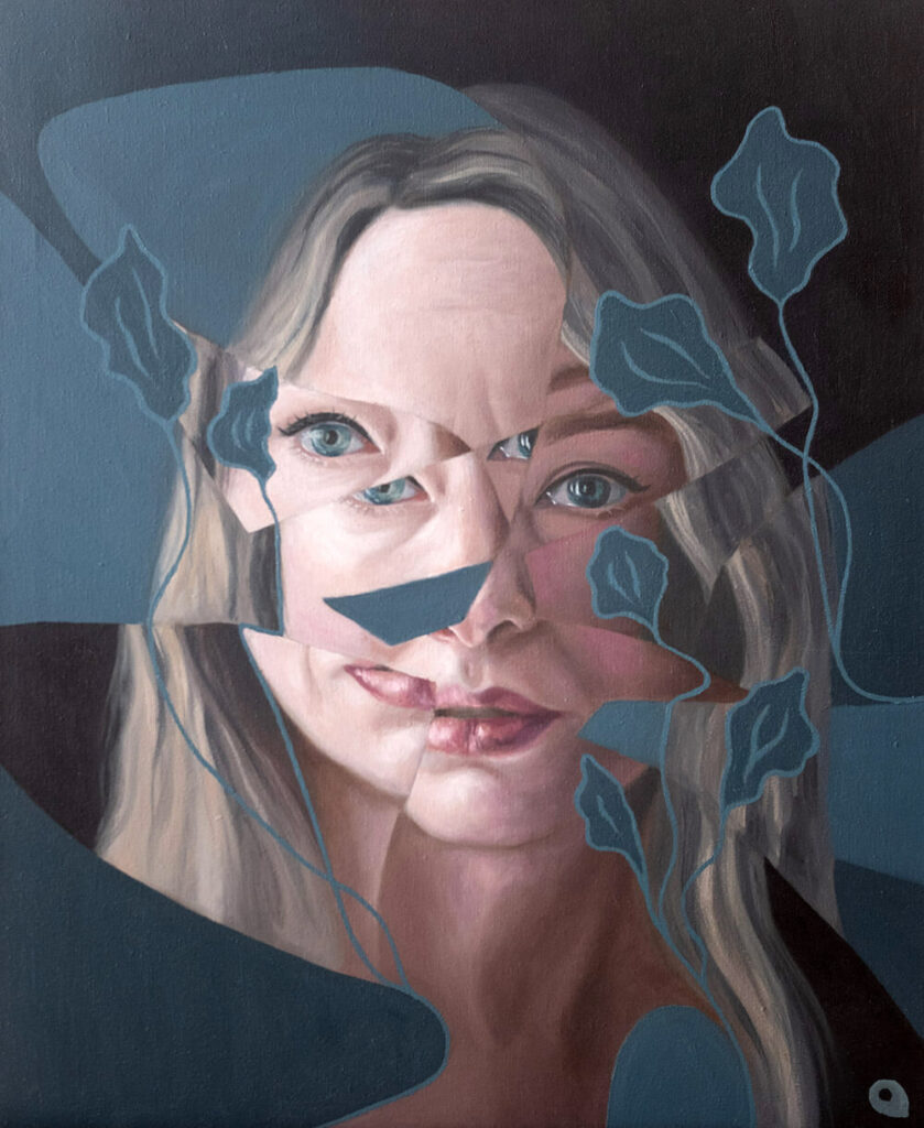 Fragmented 7, 50x65cm (Oil painting on canvas)