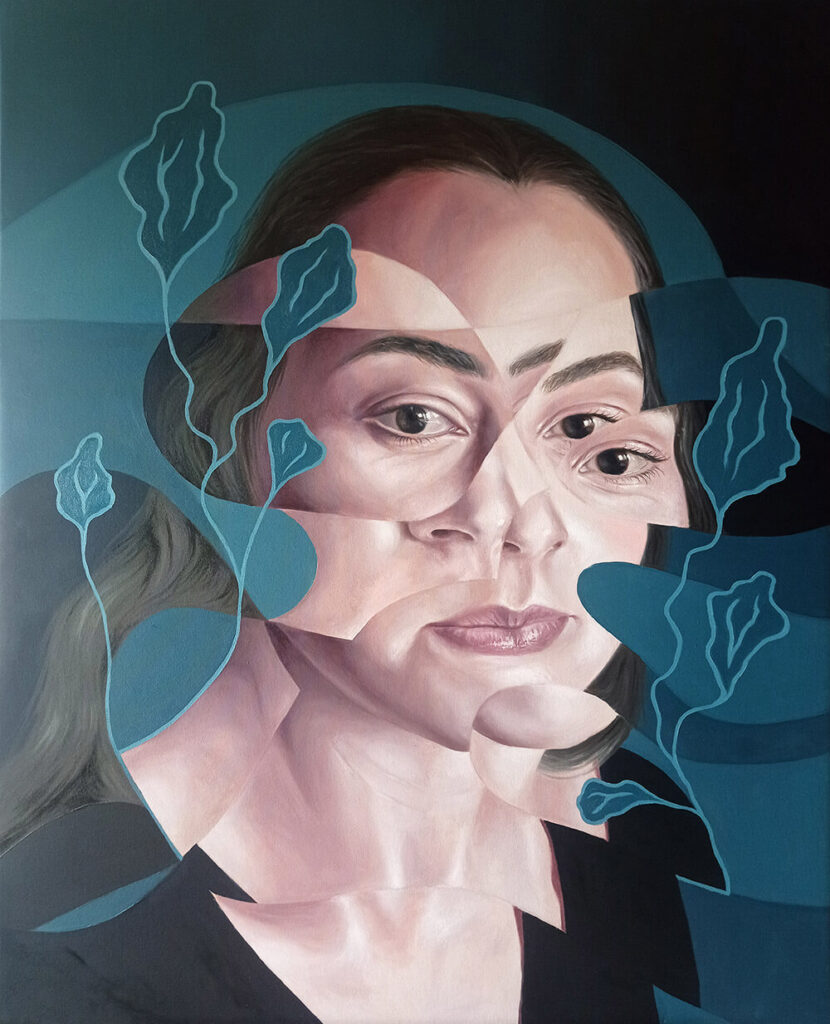 Fragmented 6, 81x100cm (Oil painting on canvas)